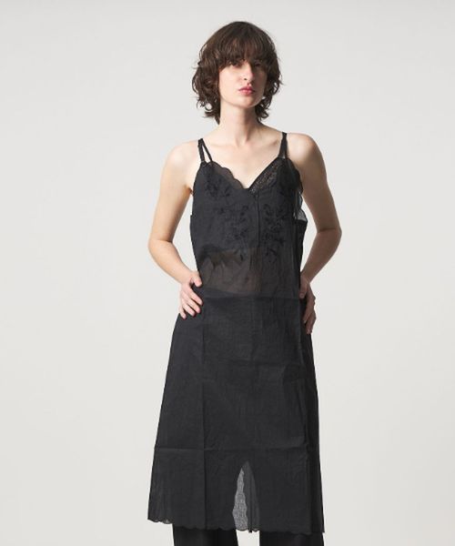 SARA MALLIKA/【別注】＜Sara mallika for 6＞EMBRODERY CAMI DRESS/ワンピース/キャミソールワンピース
