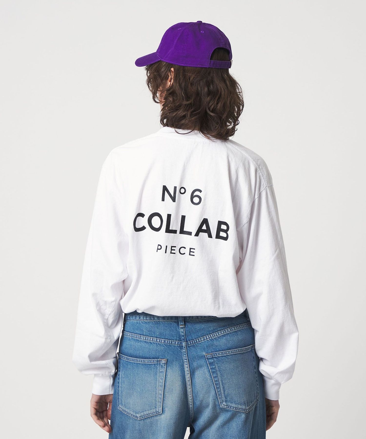byeA. × 6＞NO.6 COLLAB ロングスリーブTシャツ