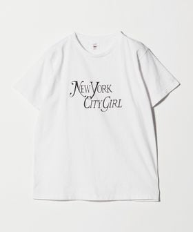 6(ROKU)/＜6(ROKU)＞NEW YORK CITY GIRL Tシャツ/Tシャツ / カットソー