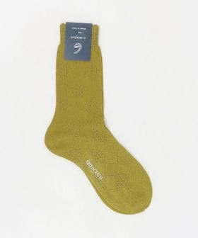 6(ROKU)/＜BRESCIANI＞CHECK SOCKS/ソックス/ソックス / 靴下