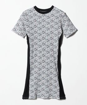 NOMARHYTHM TEXTILE/＜NOMARHYTHM TEXTILE＞SMALL FLOWER WAFFLE TEE DRESS/ワンピース/その他トップス