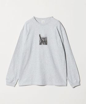 6(ROKU)/＜6(ROKU)＞NEW YORK PHOTO GRAY ロングスリーブTシャツ/Tシャツ / カットソー