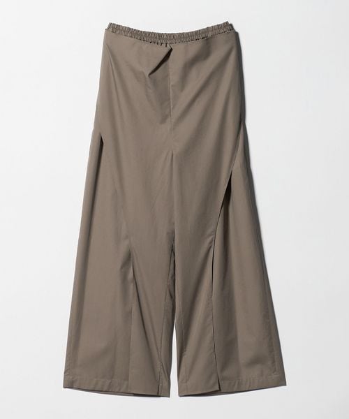 6(ROKU)/＜6(ROKU)＞コットン サテン ラッフル イージーパンツ/その他パンツ