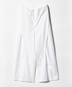 6(ROKU)/＜6(ROKU)＞コットン サテン ラッフル イージーパンツ/その他パンツ