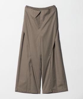 6(ROKU)/＜6(ROKU)＞コットン サテン ラッフル イージーパンツ/その他パンツ