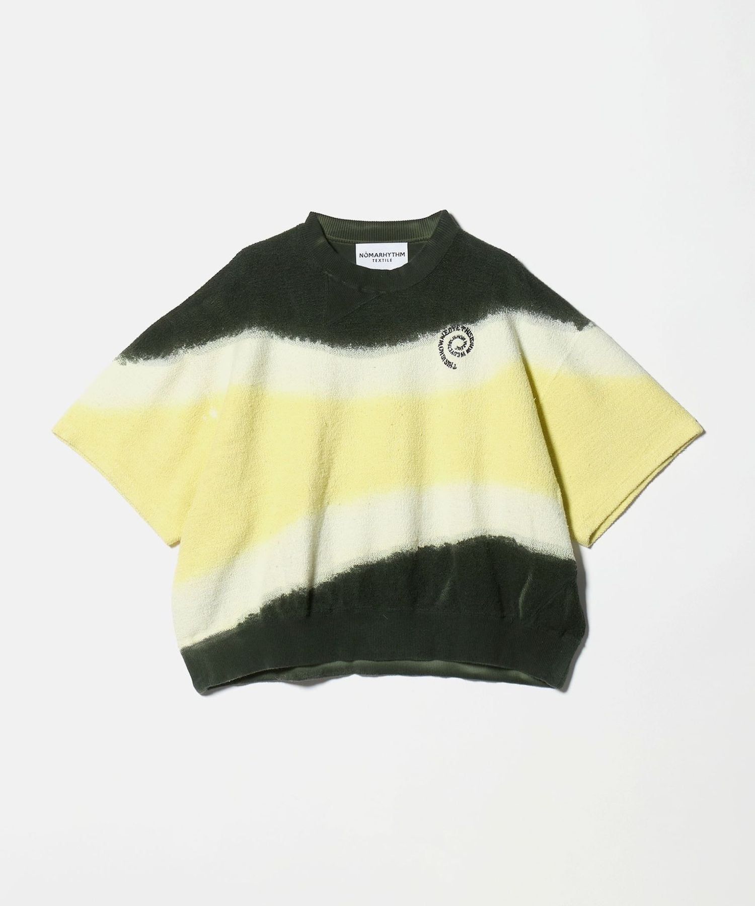 別注】＜NOMARHYTHM TEXTILE for 6＞DYE SWEAT SHORT SLEEVE/スウェット