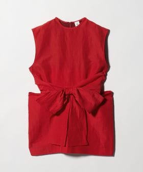 6(ROKU)/＜6(ROKU)＞麻コットン リボン チュニック/その他トップス