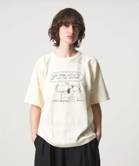 6(ROKU)/【別注】＜Healthknit for 6＞SNOOPY フットボール Tシャツ/Tシャツ / カットソー