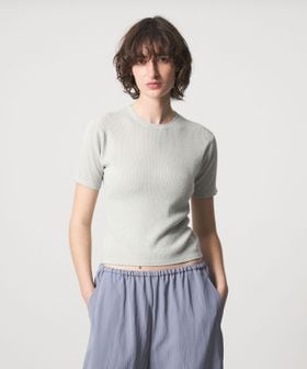 6(ROKU)/＜6(ROKU)＞ピコット ショートスリーブ ニット/ニット / セーター