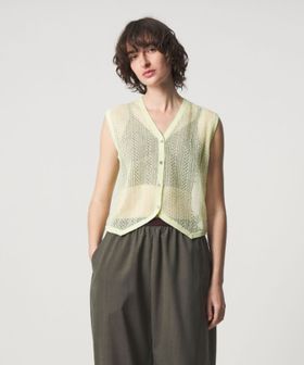 6(ROKU)/＜6(ROKU)＞アイレット ベスト/ニット / セーター