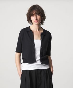 6(ROKU)/＜6(ROKU)＞ピコット ニット カーディガン/カーディガン / ボレロ