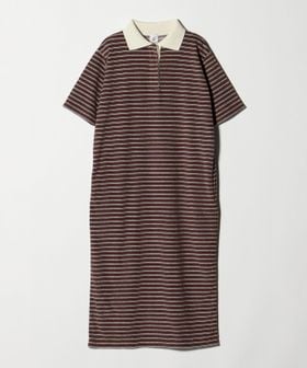 6(ROKU)/＜6(ROKU)＞パイルボーダー ワンピース/ワンピース