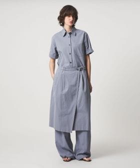 6(ROKU)/＜6(ROKU)＞コットン シャツ＆スカート ワンピース/ワンピース