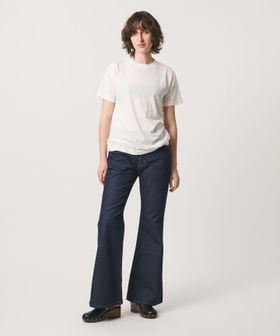 6(ROKU)/＜6(ROKU)＞コットンカシミヤ ベーシック Tシャツ 26SS/Tシャツ / カットソー
