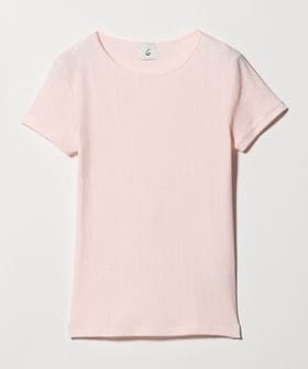 6(ROKU)/＜6(ROKU)＞パターンメッシュ Tシャツ/Tシャツ / カットソー