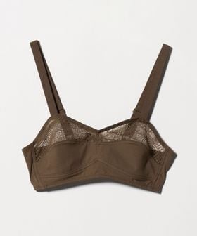 OVERNEATH/＜OVERNEATH＞SMOOTH LACE BRA083/ブラレット/アンダーウェア（トップス）
