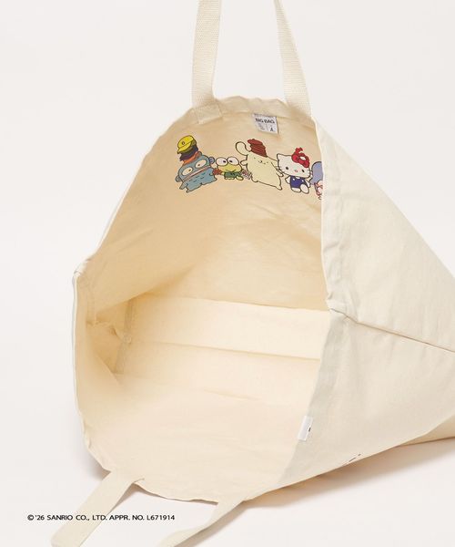6(ROKU)/【別注】＜sanrio characters × 6 × byeA.＞BIGBAG/バッグ/トートバッグ