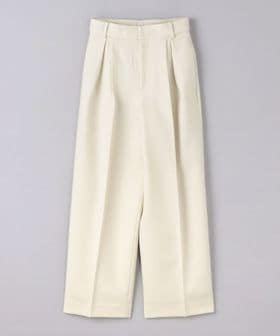 AEWEN MATOPH＞ツイル タック テーパードパンツ