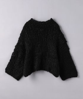 AEWEN MATOPH＞モヘヤ/ウール/ナイロン ハンドニット 