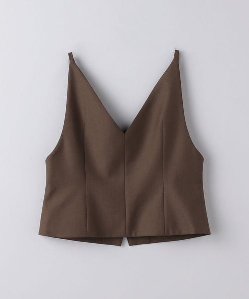 未使用 AEWEN MATOPH キャミソール ベスト ユナイテッドアローズ UNITED ARROWS｜<AEWEN MATOPH>シルク シャンブレー