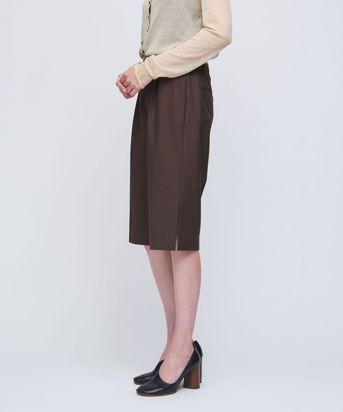 AEWEN MATOPH＞スリット ハーフパンツ 