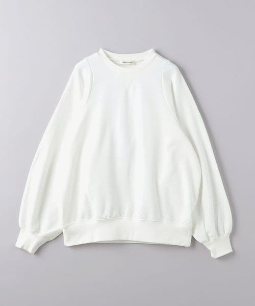 未使用タグ付【AEWEN MATOPH】　コットン スウェット プルオーバー　白 AEWEN MATOPH＞コットン スウェット プルオーバー