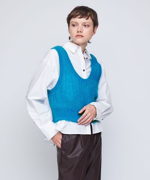 AEWEN MATOPH/＜AEWEN MATOPH＞ミニケーブル ベスト/ベスト