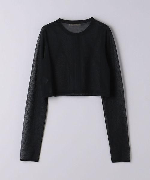 AEWEN MATOPH＞シアー ショート カーディガン2