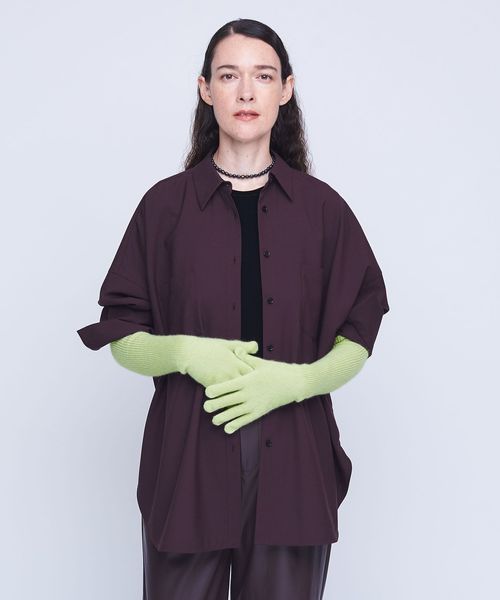 AEWEN MATOPH イウエンマトフ　ロングベスト　ジレ　リネンコットン　黒 ユナイテッドアローズ UNITED ARROWS イウエン マトフ AEWEN