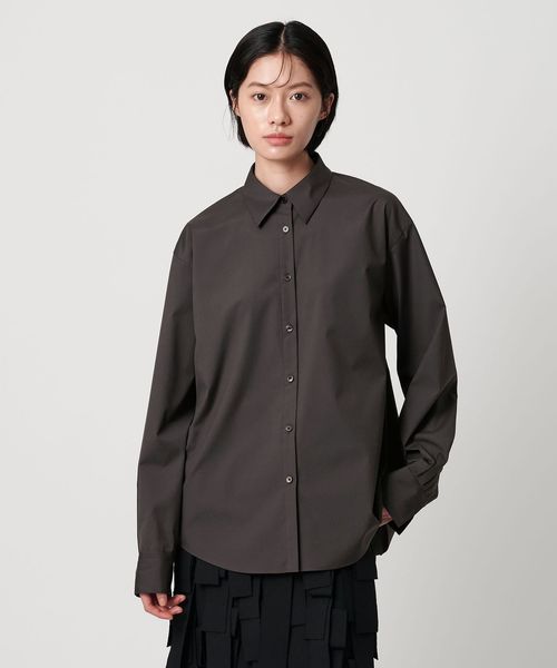 AEWEN MATOPH/＜AEWEN MATOPH＞サテンポイントシャツ ‐ ウォッシャブル ‐/シャツ / ブラウス
