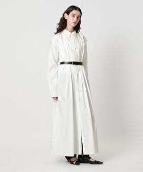 AEWEN MATOPH/＜AEWEN MATOPH＞ウエストダーツ シャツマキシワンピース ‐ ウォッシャブル ‐/ワンピース