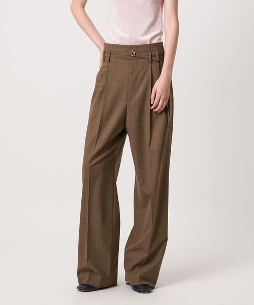 AEWEN MATOPH＞パターンベルトパンツ