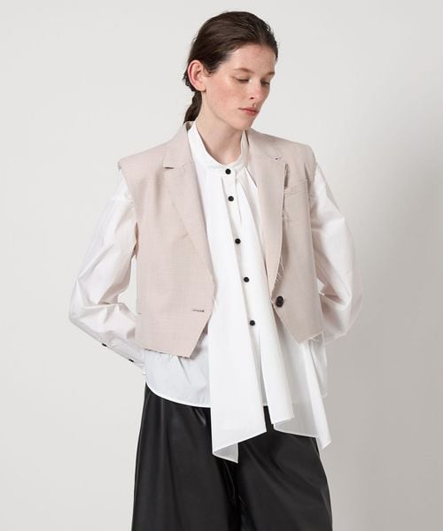 AEWEN MATOPH/＜AEWEN MATOPH＞パワーショルダー ベスト/ベスト