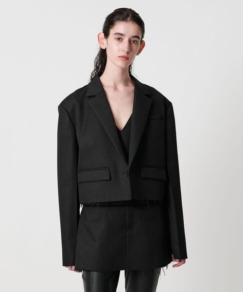 24SS AEWEN MATOPH オーガンジー ショートジャケット UNITED ARROWS LTD. OUTLET｜<AEWEN MATOPH>オーガンジー