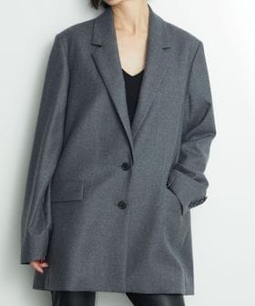 AEWEN MATOPH/＜AEWEN MATOPH＞ウール パワーショルダージャケットコート/その他コート / ブルゾン