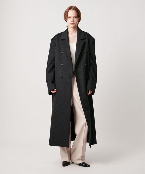AEWEN MATOPH＞ウールカシミヤ ソリッド6Bコート