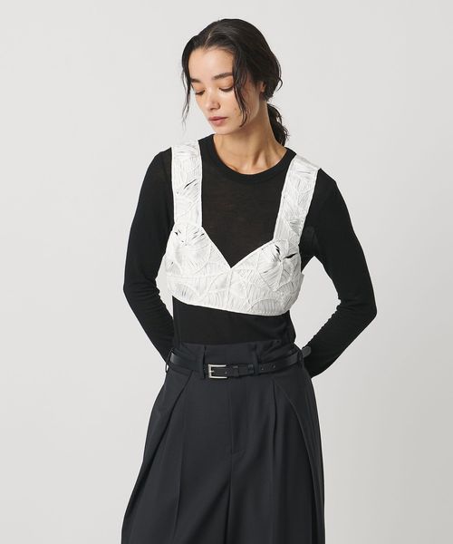 AEWEN MATOPH/＜AEWEN MATOPH＞コードエンブロイダリービスチェ/シャツ / ブラウス