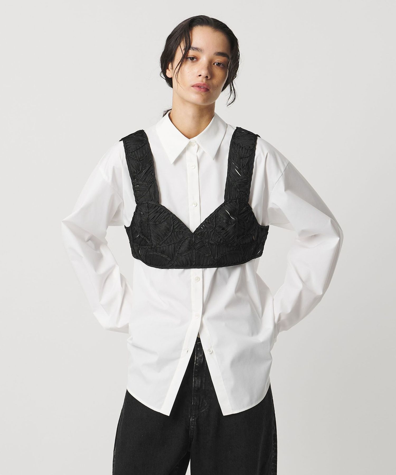 <AEWEN MATOPH>コードレース ビスチェ AEWEN MATOPH＞コードレース ビスチェ