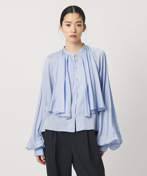 AEWEN MATOPH/＜AEWEN MATOPH＞スカーフ ラグランブラウス ‐ウォッシャブル‐/シャツ / ブラウス