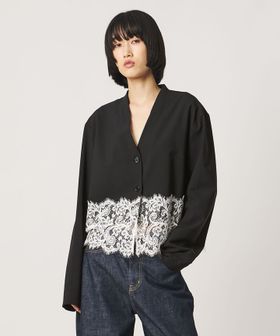 AEWEN MATOPH/＜AEWEN MATOPH＞レース コンビ シャツブラウス/シャツ / ブラウス