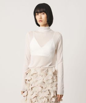 AEWEN MATOPH/＜AEWEN MATOPH＞シアー ハイネック カットソー/Tシャツ / カットソー