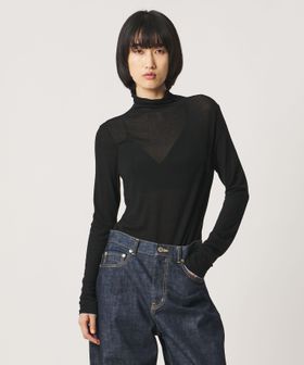 AEWEN MATOPH/＜AEWEN MATOPH＞シアー ハイネック カットソー/Tシャツ / カットソー