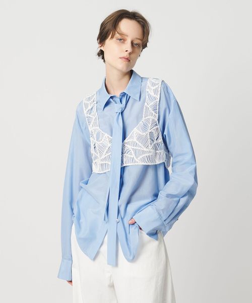 AEWEN MATOPH/＜AEWEN MATOPH＞レースエンブロイダリービスチェ/シャツ / ブラウス