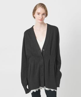 AEWEN MATOPH/＜AEWEN MATOPH＞ウエストタックニットカーディガン ‐ウォッシャブル‐/カーディガン / ボレロ