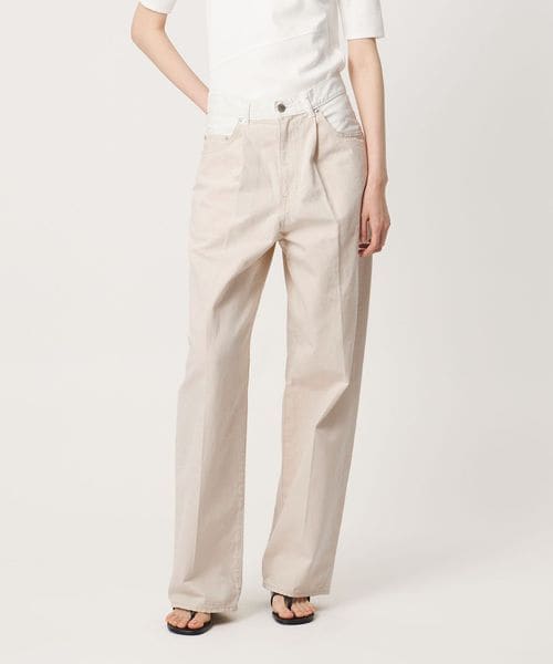 AEWEN MATOPH/＜AEWEN MATOPH＞カラータックデニムパンツ/デニムパンツ