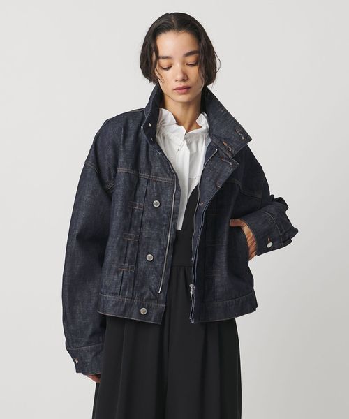 AEWEN MATOPH/＜AEWEN MATOPH＞スタンドカラーデニムブルゾン/デニムジャケット