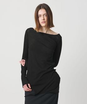 AEWEN MATOPH/＜AEWEN MATOPH＞イレギュラーレイヤード ロングスリーブカットソー ‐2WAY‐/Tシャツ / カットソー