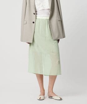 AEWEN MATOPH/＜AEWEN MATOPH＞シアービーズフリンジスカート/ミモレ / ロング