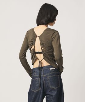 AEWEN MATOPH/＜AEWEN MATOPH＞バックデザインカットソー/Tシャツ / カットソー