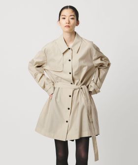 AEWEN MATOPH/＜AEWEN MATOPH＞トレンチライク ワンピースコート ‐ ウォッシャブル ‐/その他コート / ブルゾン